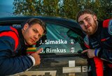 Avantiūra virto pergale: J.Simaška su D.Rimkumi-Rimkenzo laimėjo sprinto įskaitą „Samsonas Rally Utena 2022“