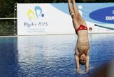 Martyną Lisauską nuo Europos šuolių į vandenį čempionato finalo skyrė vos 0,35 balo