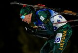 Pasaulio biatlono taurės etapą Estijoje lietuviai baigė įspūdingu T.Kaukėno startu ir kukliu finišu