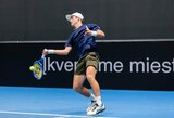Net pustrečios valandos savo mačo laukęs Gaubas po permainingos kovos žengė į ketvirtfinalį