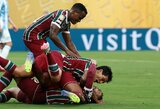 FIFA pasaulio klubų taurėje „Fluminense“ pelnė du vėlyvus įvarčius ir išplėšė pergalę prieš Pietų Korėjos komandą