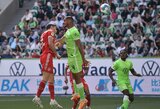 Paskutinis „Bundesliga“ turas: „Bayern“ lygiosios su „Wolfsburg“ ir E.Haalando pergalingos atsisveikinimo rungtynės su „Borussia“