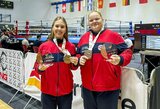 Griškonytė ir Leščik pasidabino Europos jaunių bokso čempionato medaliais