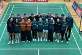 Estijoje – Lietuvos badmintonininkų medaliai