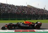 M.Verstappenas Meksikoje iškovojo „pole“ poziciją, ilgai dominavęs L.Hamiltonas po anuliuoto rato liko trečias