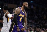 „Lakers“ pratęsė kontraktą su L.Jamesu