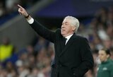 Ancelotti pripažino, kad „Real“ pelnytai iškrito iš Čempionų lygos, Courtois įvardino žaidėją iš praėjusio sezono, kurio labai trūksta