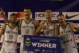 3 dienos – 3 titulai: Lietuvos vaikinų 3x3 krepšinio rinktinė įspūdingai pasirodė Tautų lygoje