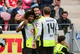 „Borussia“ ir „Bayer“ komandos vietiniame čempionate šventė pergales
