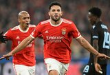 Triuškinamą pergalę iškovojusi „Benfica“ užtikrintai žengė į Čempionų lygos ketvirtfinalį
