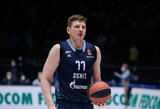 „Zenit“ nukovė pro šalį tritaškius svaidžiusią ASVEL ekipą