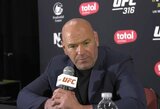 UFC prezidentas teigia, kad Jonesas sutiko kautis su Aspinallu, Ngannou sugrįžimui uždarytos durys