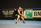 A.Lukošiūtė Lietuvos moterų teniso rinktinėje debiutavo triuškinančia pergale