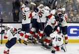 „Panthers“ šokiravo ledo ritulio pasaulį: išmetė iš atkrintamųjų varžybų geriausią reguliarų sezoną NHL istorijoje sužaidusius „Bruins“