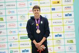 EJOF 2023 – pirmasis medalis: bronzą iškovojo plaukikas M.Kaušpėdas