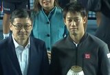 Honkonge – geriausias K.Nishikori pasirodymas per 6 metus