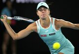 Trumpai pusfinalyje pirmavusi M.Linette baigė istorinį pasirodymą „Australian Open“ turnyre