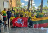 Lietuvos paralimpiečiai Maroke gerino rekordus ir skynė medalius
