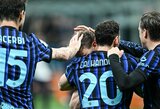 5 įvarčius pelnęs „Inter“ sutriuškino „AS Roma“ 