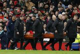 „Man Utd“ pralaimėjimą apkartino L.Martinezo nauja patirta trauma, „Tottenham“ įveikė „Brentford“