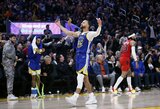 S.Curry ir K.Thompsono duetas nukalė „Warriors“ pergalę