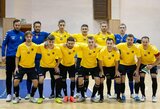 Futsal A lygoje - dvi atkaklios dvikovos ir pergalės minimaliais skirtumais
