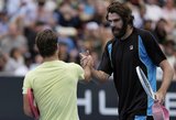 „Australian Open“: aukščiausio pasaulio tenisininko neišgelbėjo 40 neatremiamų padavimų, C.Ruudas krito jau antrajame rate