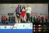 Redai Laurinavičiūtei – Europos jaunimo štangos spaudimo čempionato bronza
