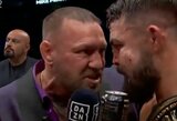 Garsią Conoro McGregoro frazę pakartojęs Mike'as Perry brutaliai nugalėjo Jeremy Stephensą ir stojo į akistatą su airiu