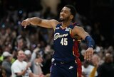 NBA rekordą pakartojęs Donovanas Mitchellas atstatė Rytų pusfinalio rezultatą