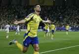 C.Ronaldo realizavo 11 metrų baudinį, o „Al Nassr“ pateko į Azijos Čempionų lygos ketvirtfinalį