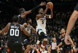 Savo šansu nepasinaudojusią „Timberwolves“ ekipą nubaudė „Suns“ krepšininkai