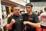 Europos jaunių muaythai čempionate – sėkmingas lietuvio startas