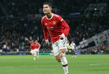 C.Ronaldo po „Man Utd“ triuškinamos pergalės prieš „Tottenham“ prabilo apie jaustą spaudimą 