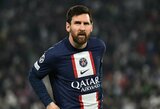 J.Laporta pakomentavo gandus apie L.Messi sugrįžimą į „Barceloną“ 2023 metais 
