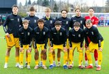 Lietuvos U-19 futbolo rinktinė užėmė pirmą vietą Europos čempionato atrankos turnyre