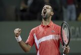 Reto grožio finale Djokovičius prisijungė prie išskirtinio klubo: laimėjo 100-ąjį turnyrą per karjerą