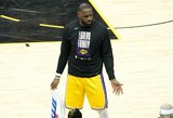 „Lakers“ žvaigždės praleis pirmąsias draugiškas rungtynes