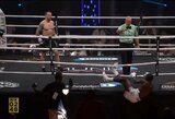 Į nokdauną ir pro ringo virves varžovą siuntęs Kavaliauskas teisėjų sprendimu pralaimėjo kovą dėl pretendento į titulą statuso