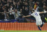 K.Benzemos magija Čempionų lygoje tęsiasi: prancūzo pelnytas „hat-trickas“ padovanojo „Real“ pergalę prieš „Chelsea“