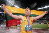 Paaiškėjo brolių Aleknų ir Andriaus Gudžiaus uždarbiai pasaulio čempionate