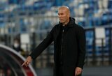 Z.Zidane'ą vilioja darbas prie PSG vairo
