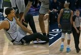 Prieš Wembanyamą nesportiškai prasižengęs Gobertas – suspenduotas