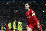 Du įvarčius per kelias minutes pelnęs „Liverpool“ užtikrintai pradėjo Čempionų lygos pusfinalį