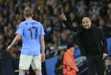 Į Anglijos istoriją norintis įsirašyti P.Guardiola pripažino: „Jau galime įsivaizduoti trigubą karūną“