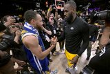 Po pralaimėjimo „Lakers“, S.Curry pasiuntė žinutę L.Jamesui: „Jis kiekvieną kartą iš tavęs išgauna tai, kas yra geriausia“