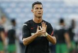 C.Ronaldo apsilankė pirmoje „Man Utd“ komandos treniruotėje 
