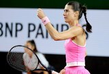 „Roland Garros“ turnyre – istorinis „dvigubas riestainis“