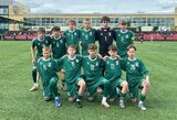 Lietuvos U-14 futbolo rinktinė antrąkart sužaidė lygiosiomis su latviais