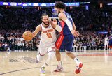 „Knicks“ įspūdingu spurtu palaužė Detroitą
